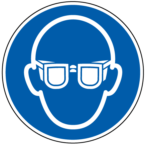 Augenschutz Gebotszeichen nach ASR