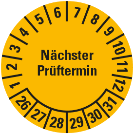 Prüfplakette Nächster Prüftermin