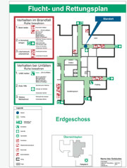 Flucht- und Rettungsplan
